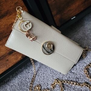 Authentic GUCCI leather Long wallet
